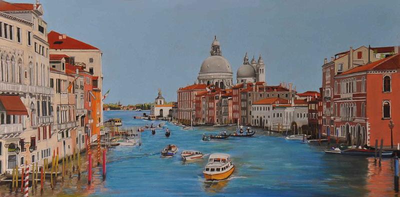 grand-canal.jpg - Pastel format /size 80 x 40