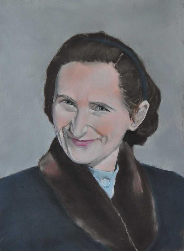 marie-lou2.JPG - Pastel format /size 30 x 40