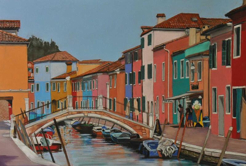 Burano2.JPG - Pastel format /size 50 x 70