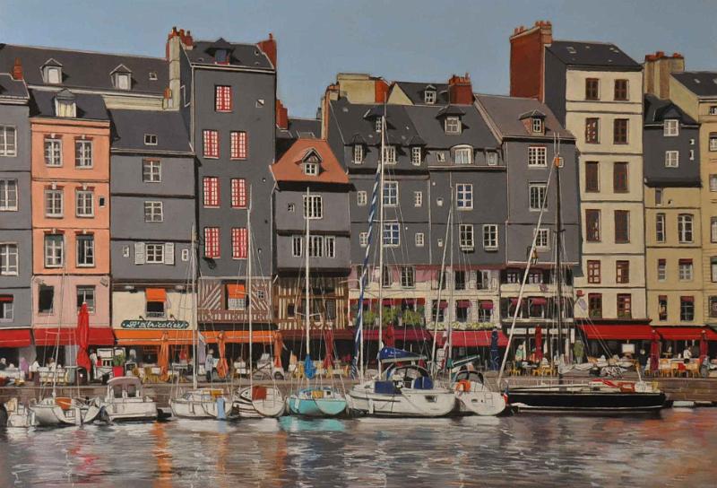 Honfleur1.jpg - Pastel format /size 60 x 80